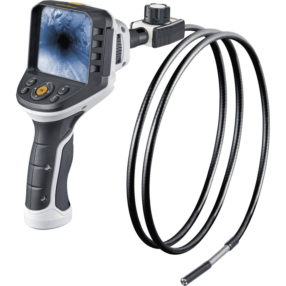 B-gráðu Laserliner 082.245 A Endoscope-skönnunarprófar ø 9 mm, prófunarlengd 1 m, prófunarbúnaður Prüfge310