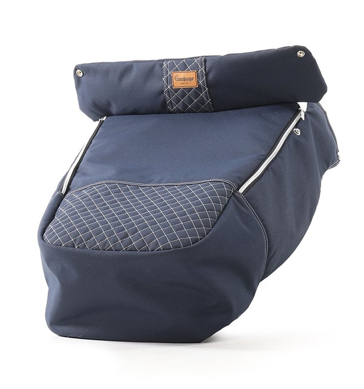 B-gráða Emmaljunga NXT De Luxe ERGO 2022 Vindhlíf Fótamassi Kerra Fótamassi