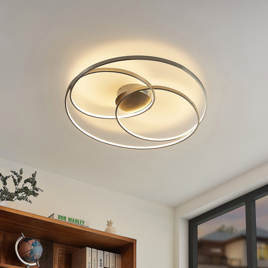 B-grade Lindby Kateryna LED ceiling lamp, ceiling light, living room lamp Nic333
