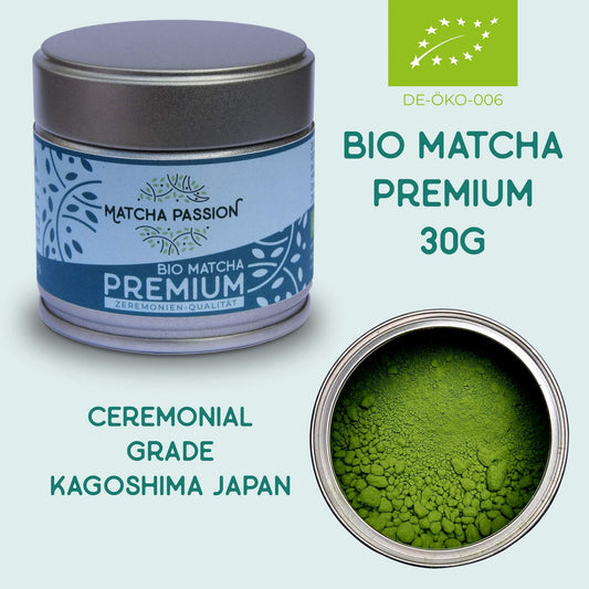 Lífræn Matcha Premium 30g dós