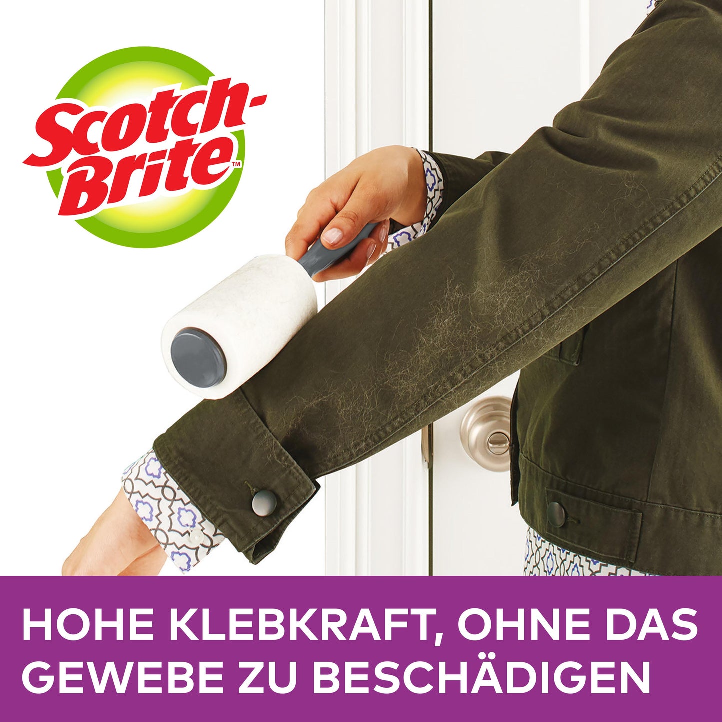 Scotch-Brite™ Everyday Clean Ersatz-Fusselrolle, 30 Blatt, 1/Packung | Packung (1 Stück)