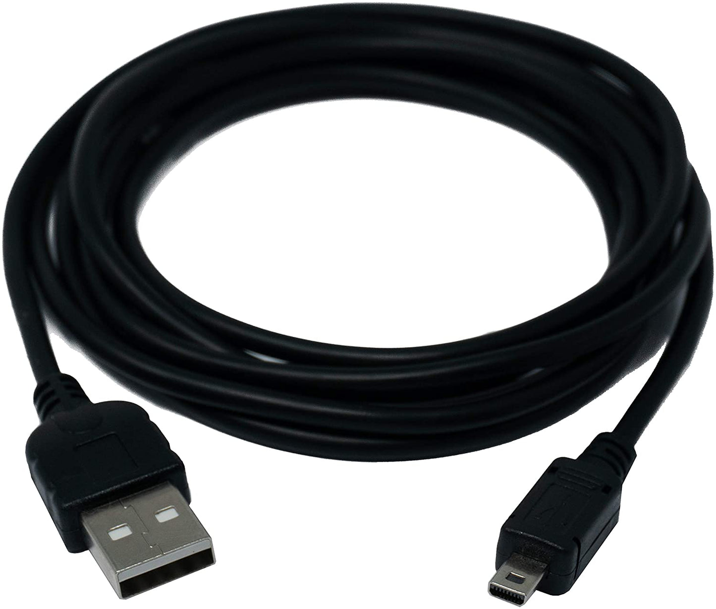 System-S USB 2.0 snúra fyrir USB-A í USB Mini-B 8 pinna 180 cm