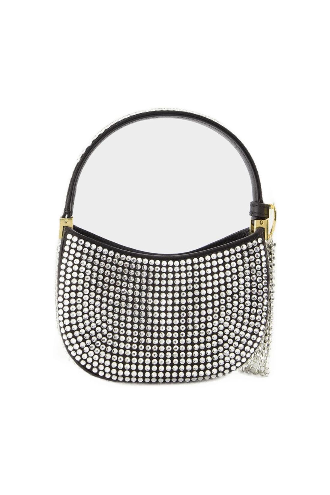 Micro Vesna Hobo Bag - Magda Butrym - Black - Strass