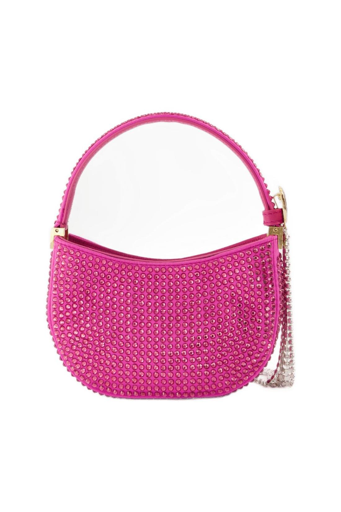 Micro Vesna Hobo Bag - Magda Butrym - Pink - Strass