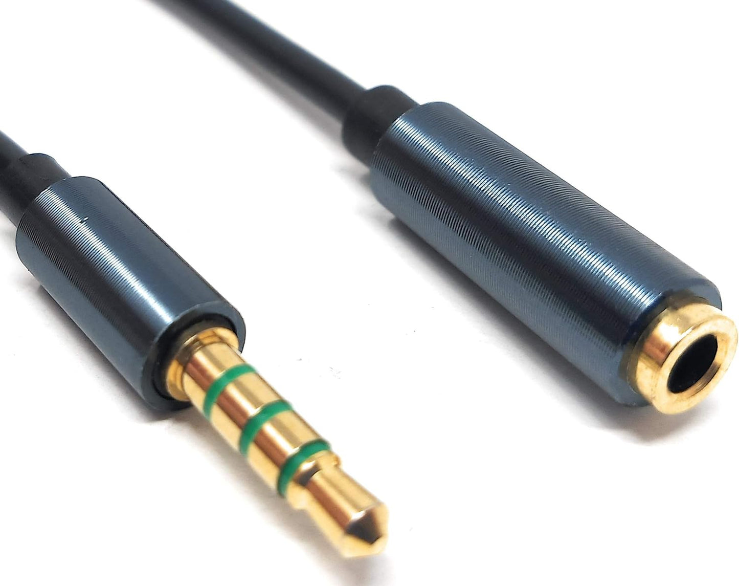 System-S 3,5 mm tengi, 3-póla (karlkyns) í 3,5 mm tengi, Aux stereo tengi, 200 cm snúra
