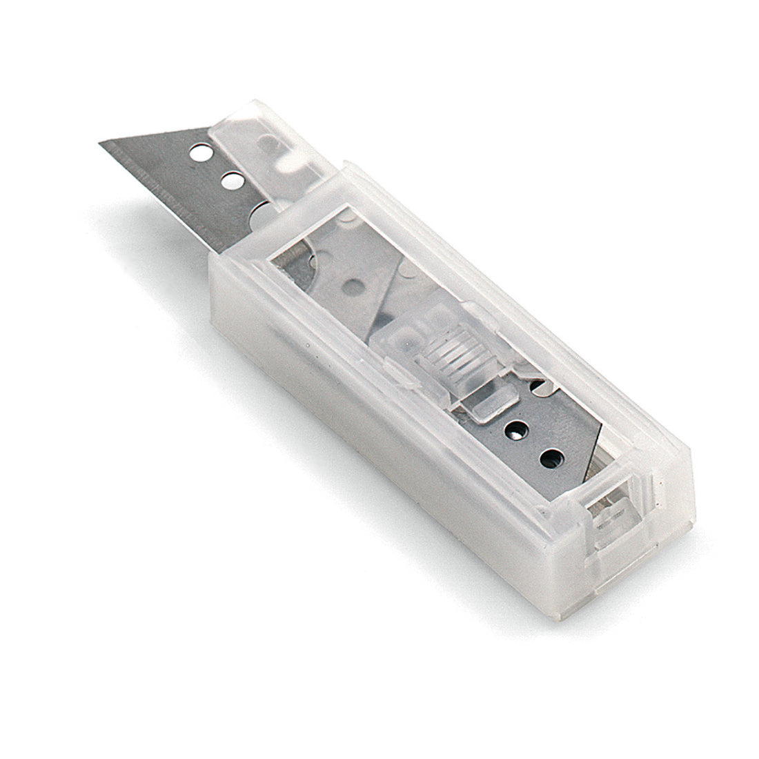 Nölle Profi Brush Trapez Dispenser mit 10 Ersatzklingen für Präzision | 1 Stück