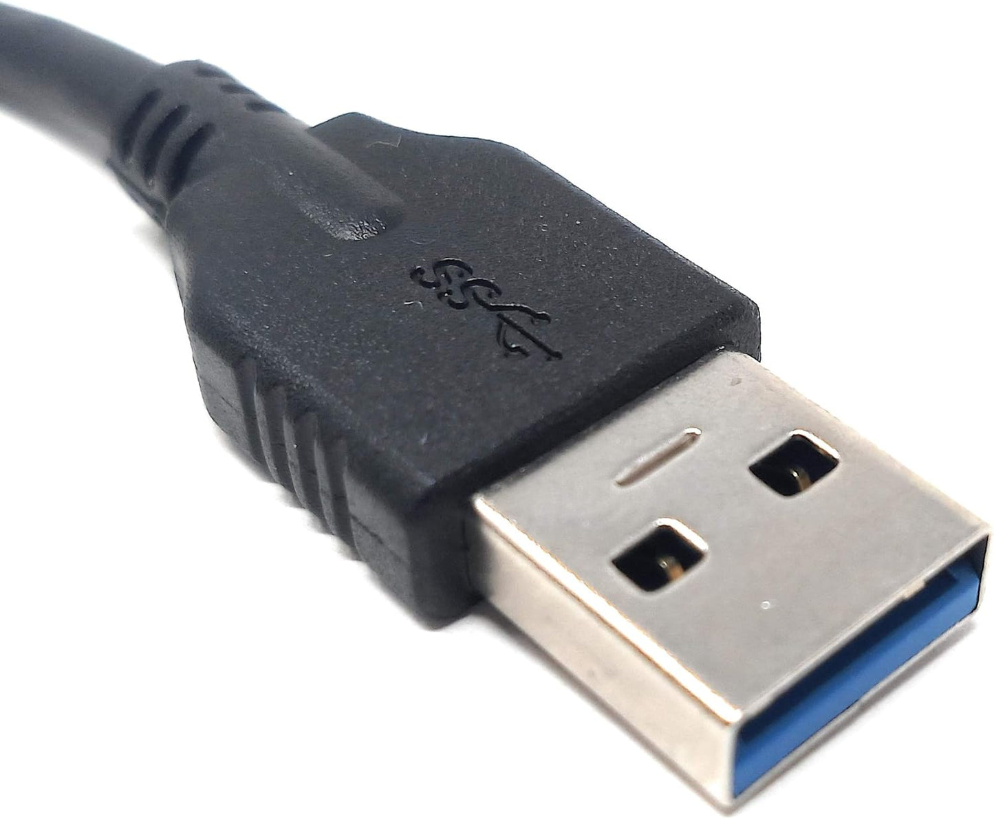 System-S USB Type A 3.0 karlkyns í USB Type C kvenkyns fyrir spjaldsfestingu, 21 cm