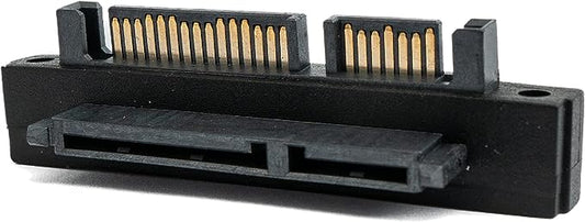 SYSTEM-S SATA adapter 22-pin female to male angled cable for mainboard