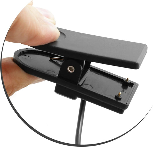 System-S USB hleðslusnúra Gagnasnúra Hleðslusnúra fyrir Garmin Forerunner 405 405CX 410 310XT 910XT