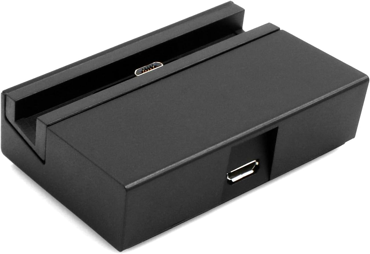 System-S Docking Station Charger Charging Station Cradle Dock Sync & Data Transfer for Sony Xperia Z5 Z5 Compact Z5 Premium