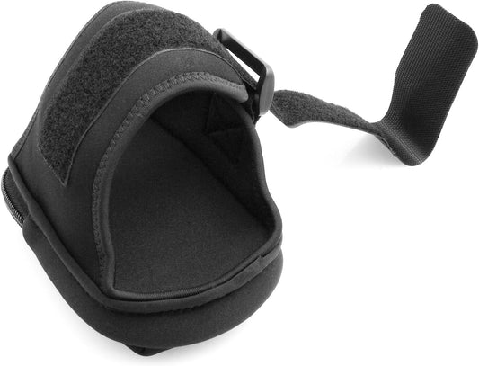 System-S Sports Armband Fitness Running Biking Armband Neoprene Case Cover with Zipper and Extra Pocket with Velcro Fastener for Smartphone and Other Devices Blue