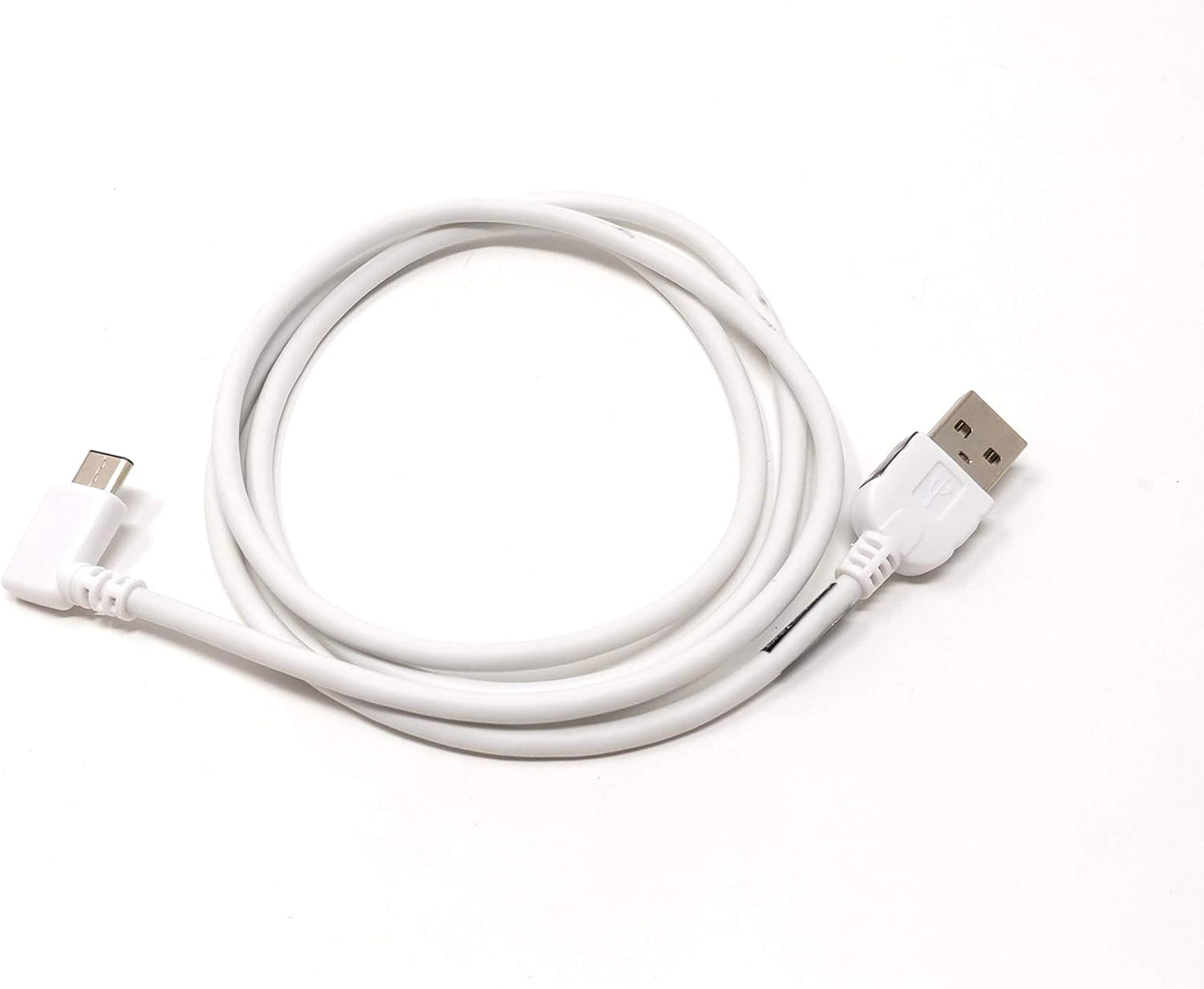 System-S USB 3.1 Type C 90° hallaður í USB 2.0 A snúru 100 cm