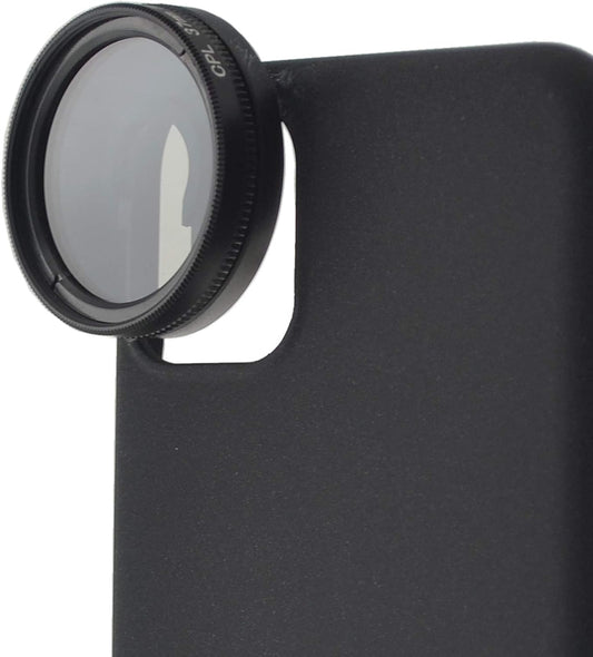 System-S Polarizing Filter Lens CPL with Protective Case for iPhone 11