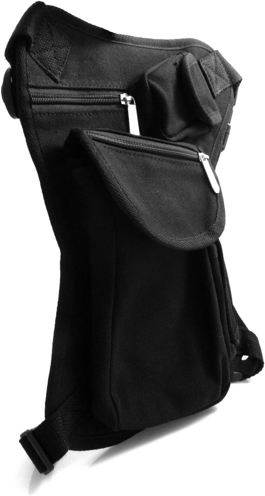 SYSTEM-S Multi Leg Bag Bag Pad Pad Pad Pad Pad Pad Pad Pad Pad Pad Pad Pad Pad in Black