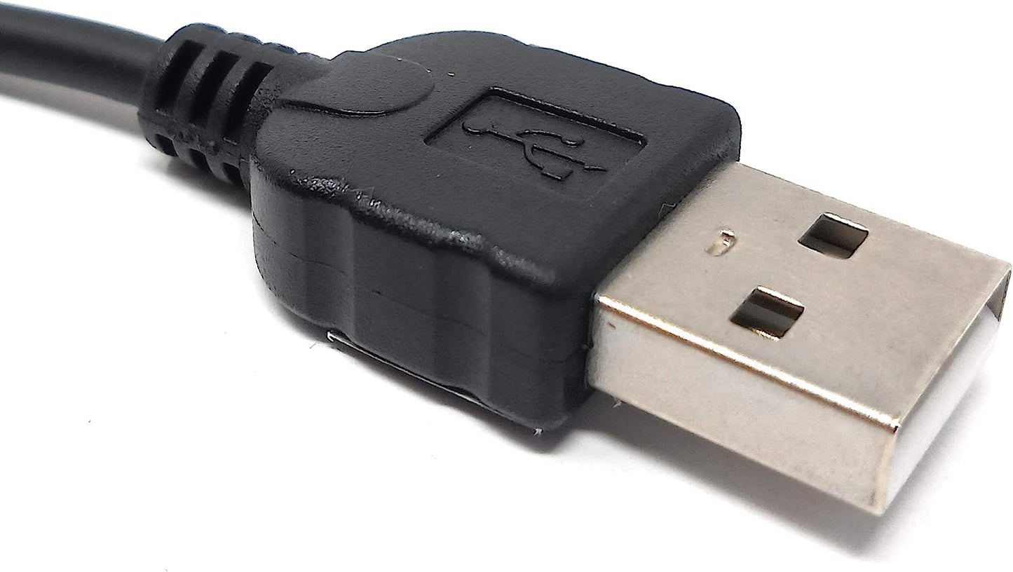 System-S Micro USB snúra gagnasnúra hleðslusnúra vinklaður tengi 30 cm