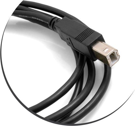 SYSTEM-S Micro USB (kvenkyns) í USB gerð B (karlkyns) gagnasnúra hleðslusnúra breytir 150 cm
