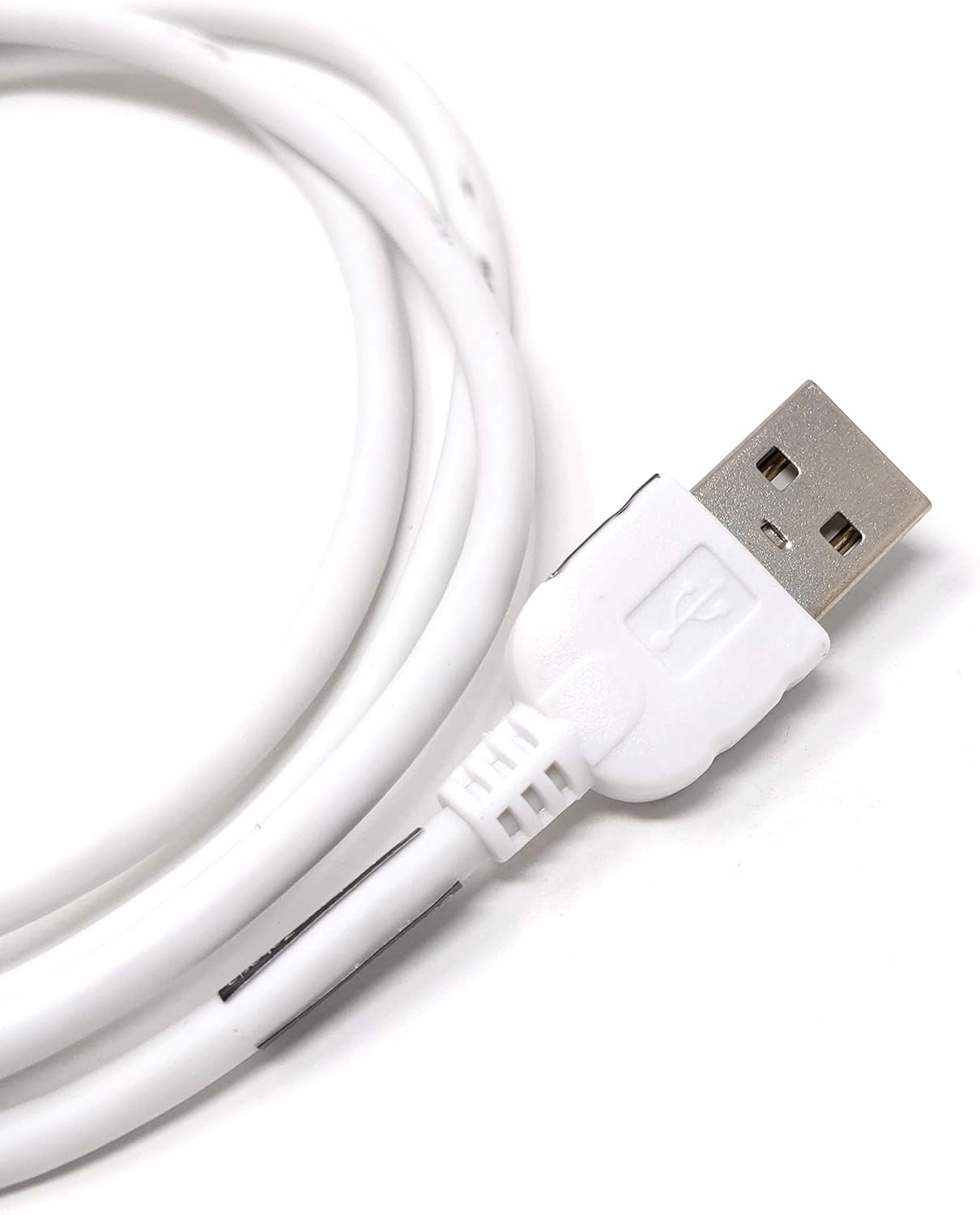 System-S USB 3.1 Type C 90° hallaður í USB 2.0 A snúru 100 cm