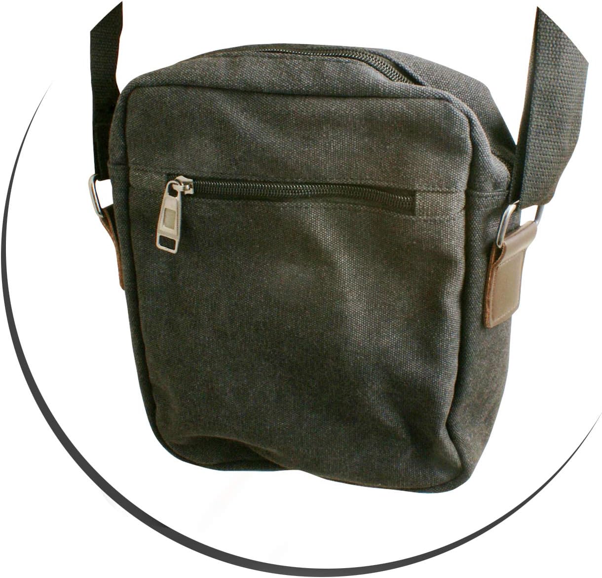 SYSTEM-S alhliða axlartaska með 5 hólfum, 24 cm, svört