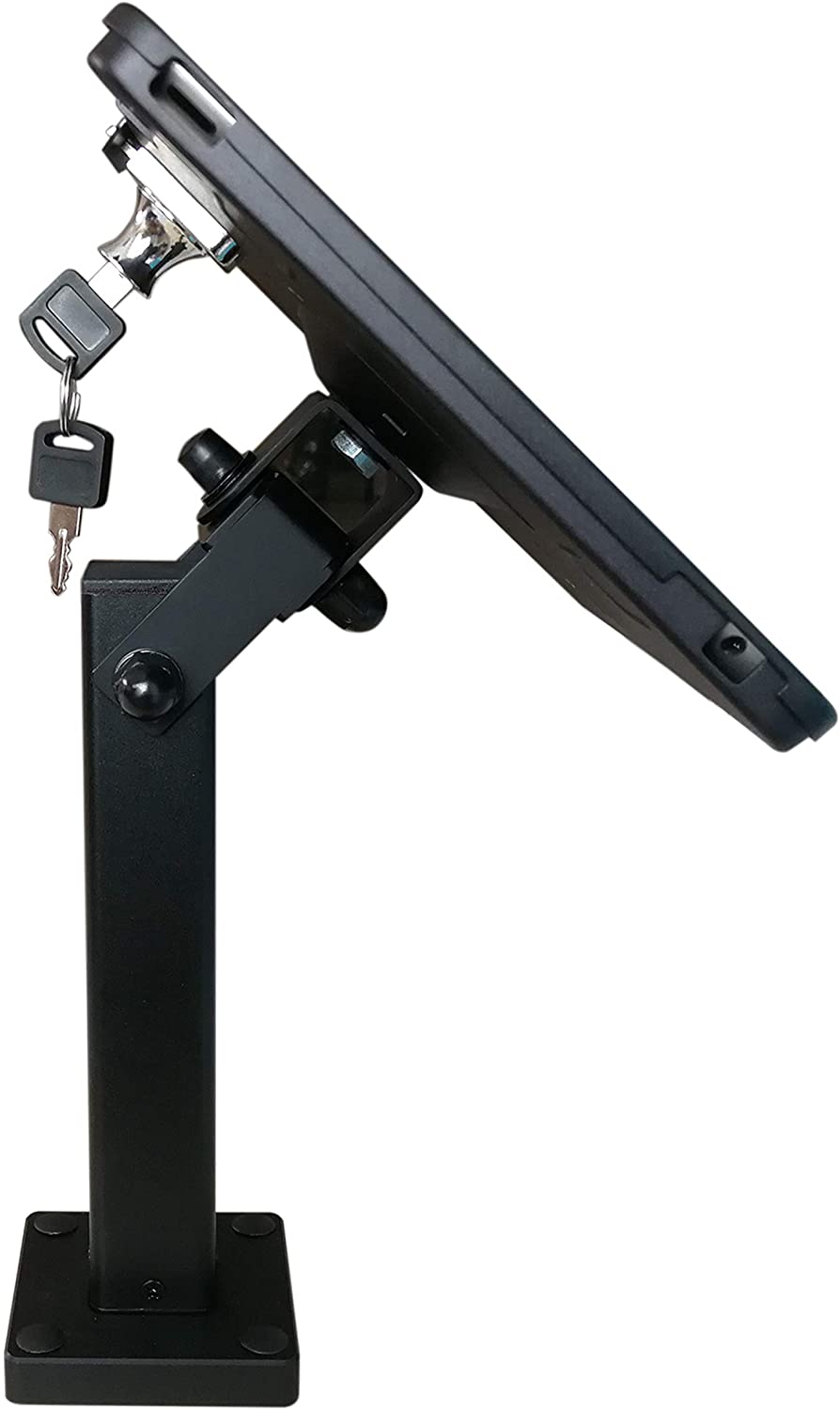 System-S Lockable Wall Mount for iPad Mini 1-5 in Black