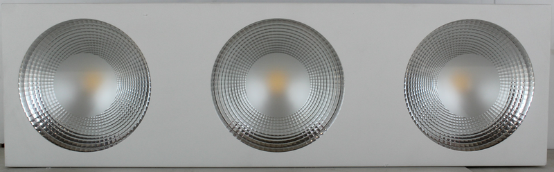 B-grade Lampenwelt Easydim LED ceiling lamp Sonja white 3 lights ceiling lamp light