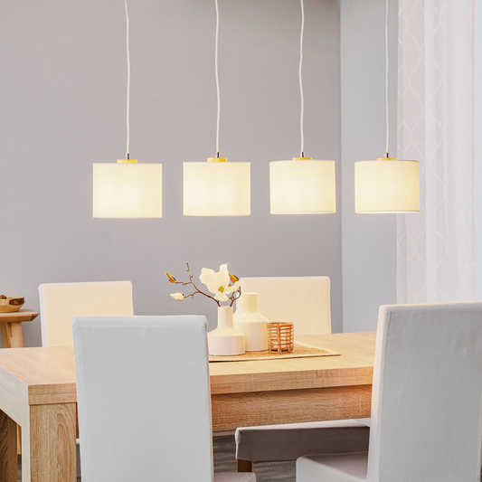 B-stock Euluna hanging light hanging light lamp ceiling light Corralee white four-flame di509