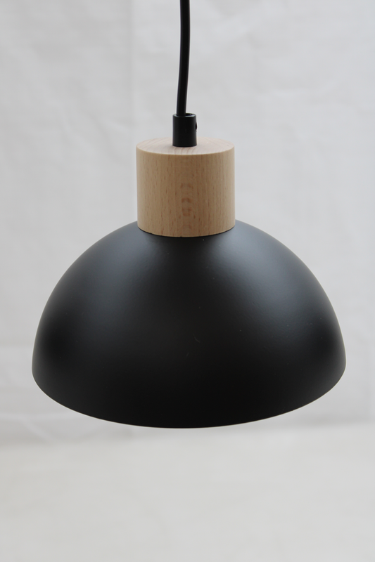 B-flokks Just Light Arik hengiljós, loftlampi, svartur, þrír ljósastaurar