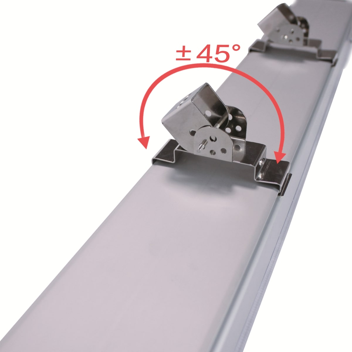 B-grade InnoGreen mounting bracket 45° Aquos 3.0 ProLine lamp holder, 40 pieces