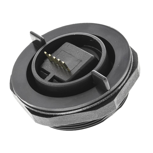 Bulgin USB tengi á lager, USB 2.0 tengi, PCB festing USB Bucc