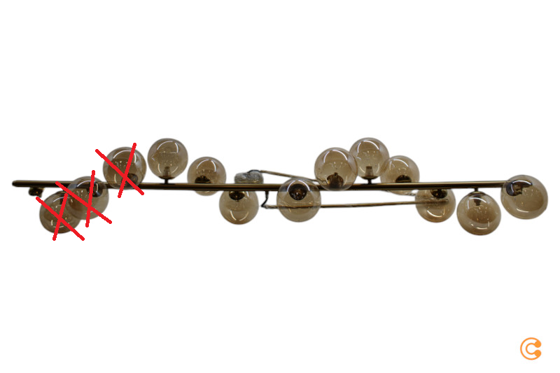 B-Ware KARE Scala Balls Hängeleuchte Hängelampe Leuchte Lampe SIEHE TEXT/FOTO