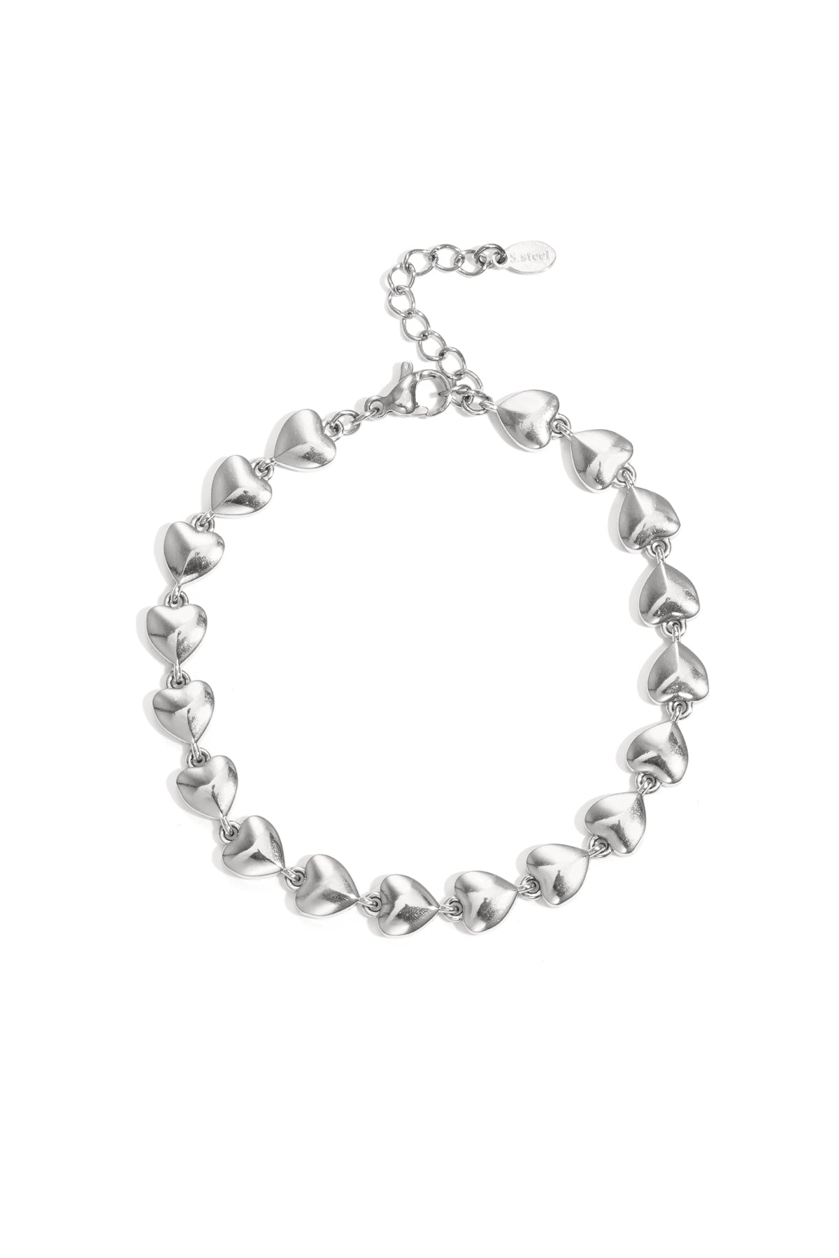Edelstahl Kette Armbänder Herz Einfache Täglich Einfache Serie frauen schmuck