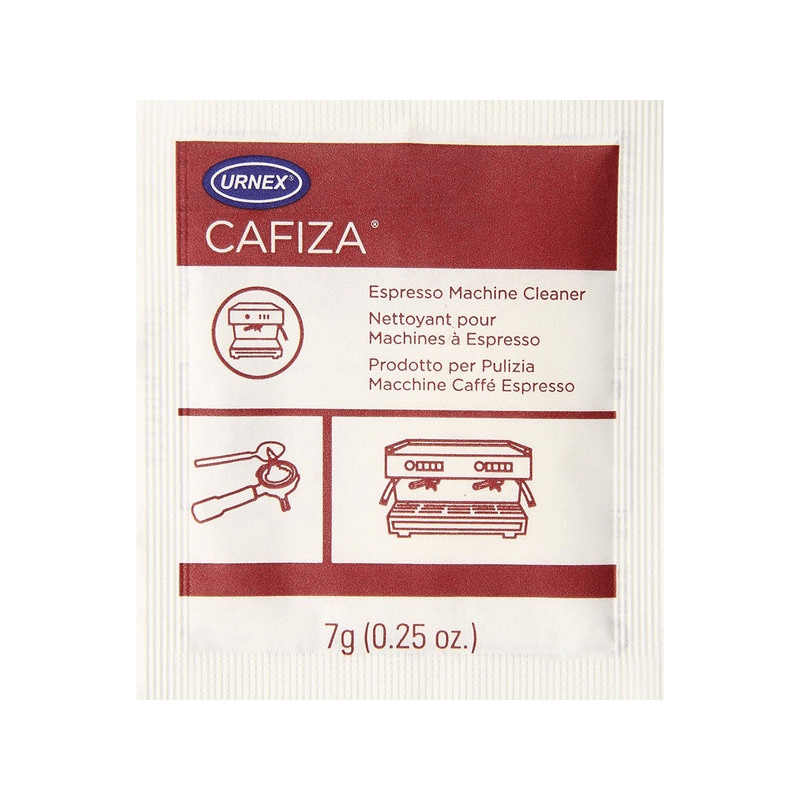 Urnex Cafiza Cleaning Agent – 7g Sachets for Coffee Equipment