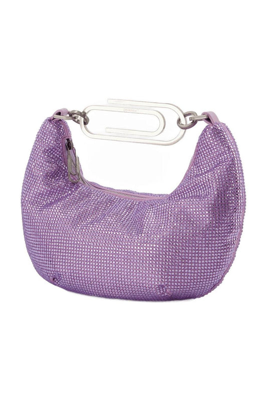 Tasche Binder Clip 20 in Strass / lila