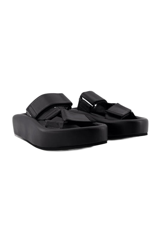 Sandalen - MM6 Maison Margiela - Leder - Schwarz