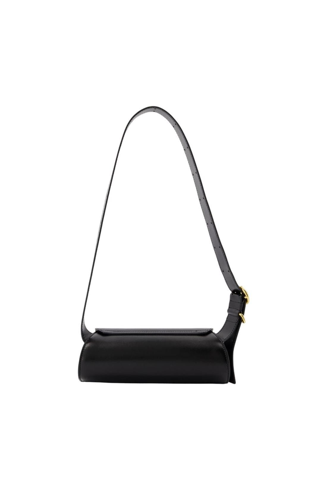 Cannolo Mini Handtasche - Jil Sander - Leder - Schwarz