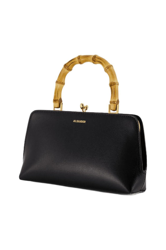 Hobo Bag Goji Mini - Jil Sander - Leder - Schwarz