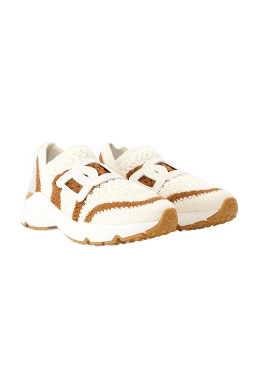 Sneakers Sport Run - <#Tod's#> - Canvas - Beige