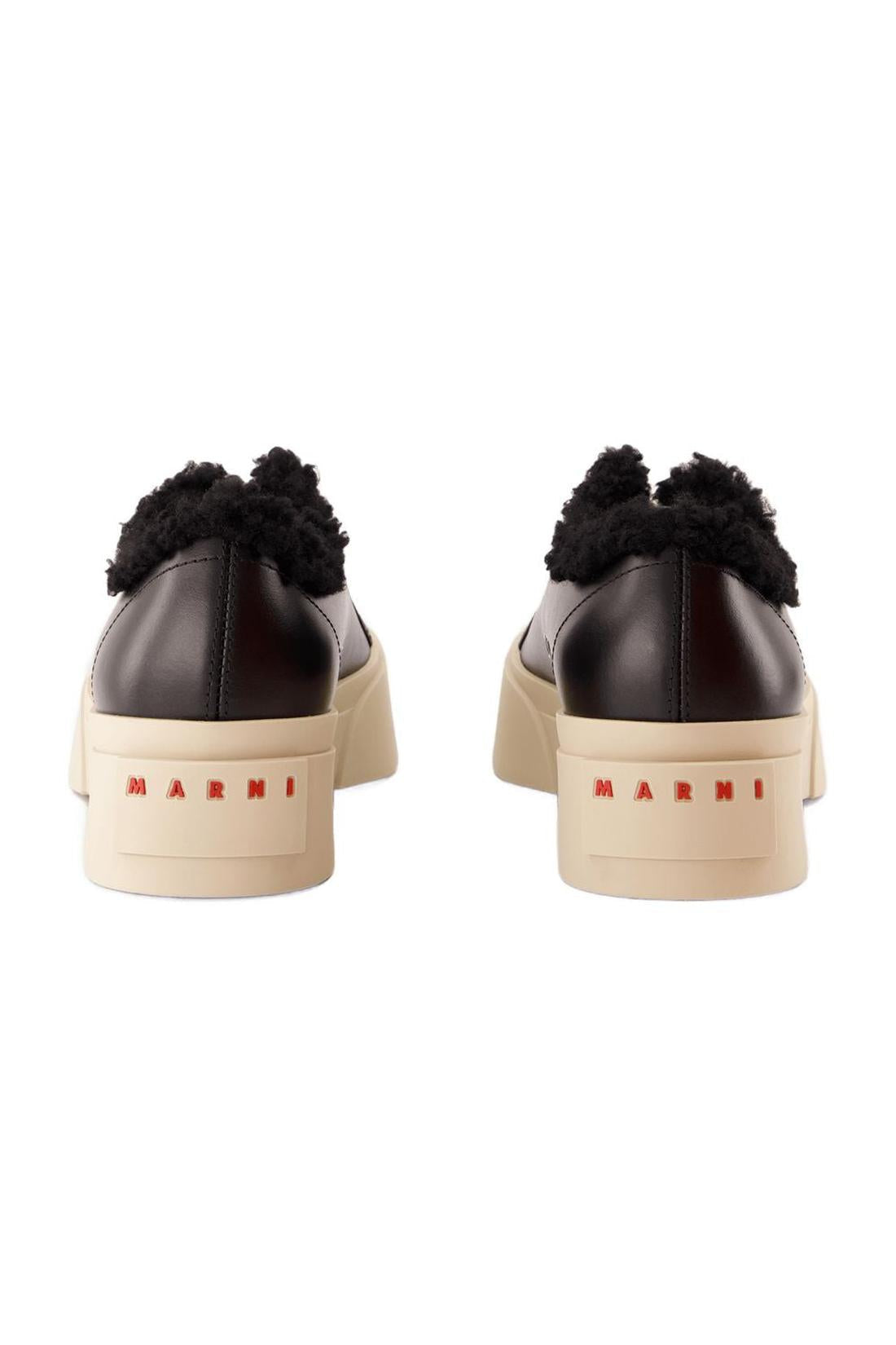 Sneakers Lace Pablo - Marni - Leder - Schwarz