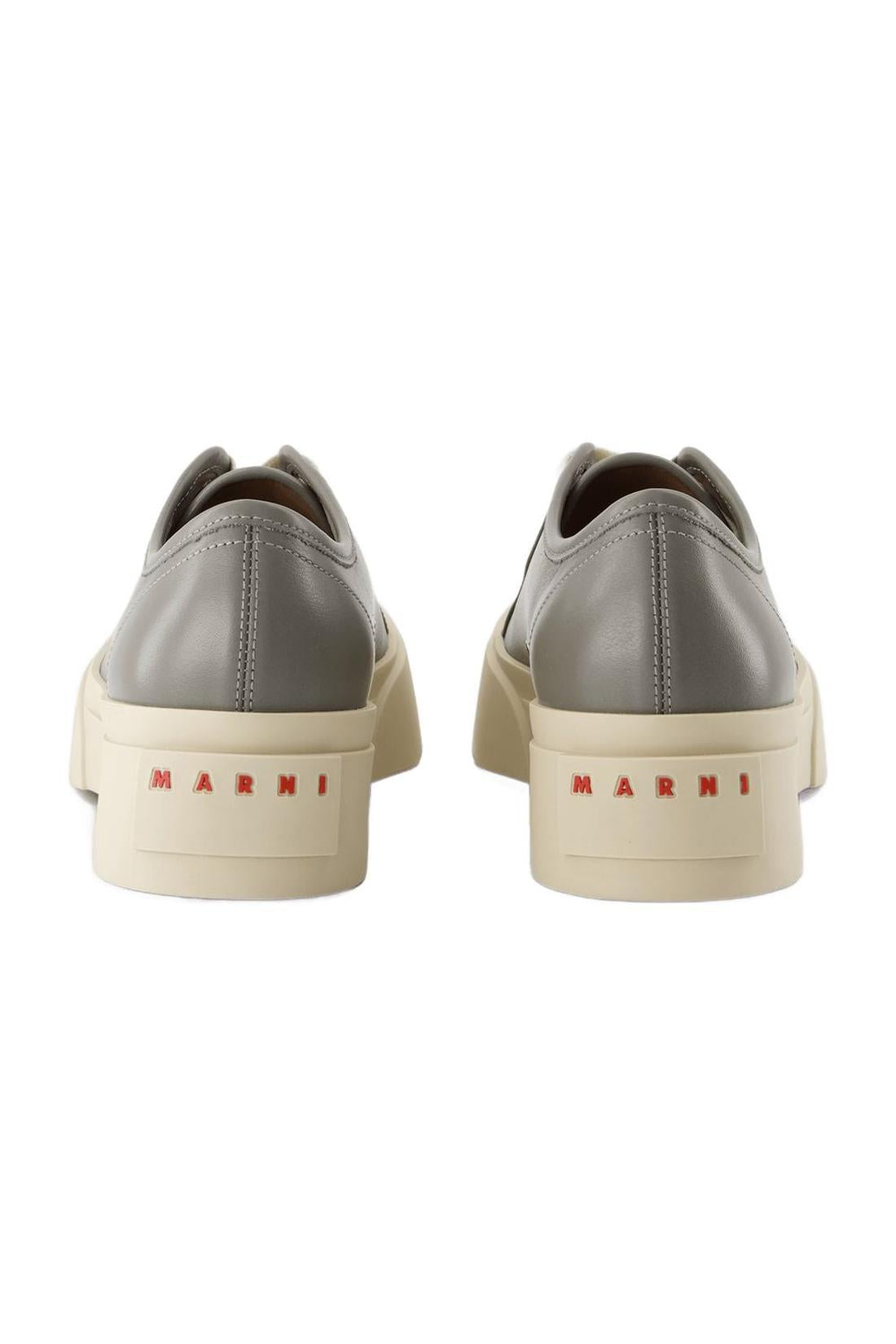 Sneakers - Marni - Leder - Grau