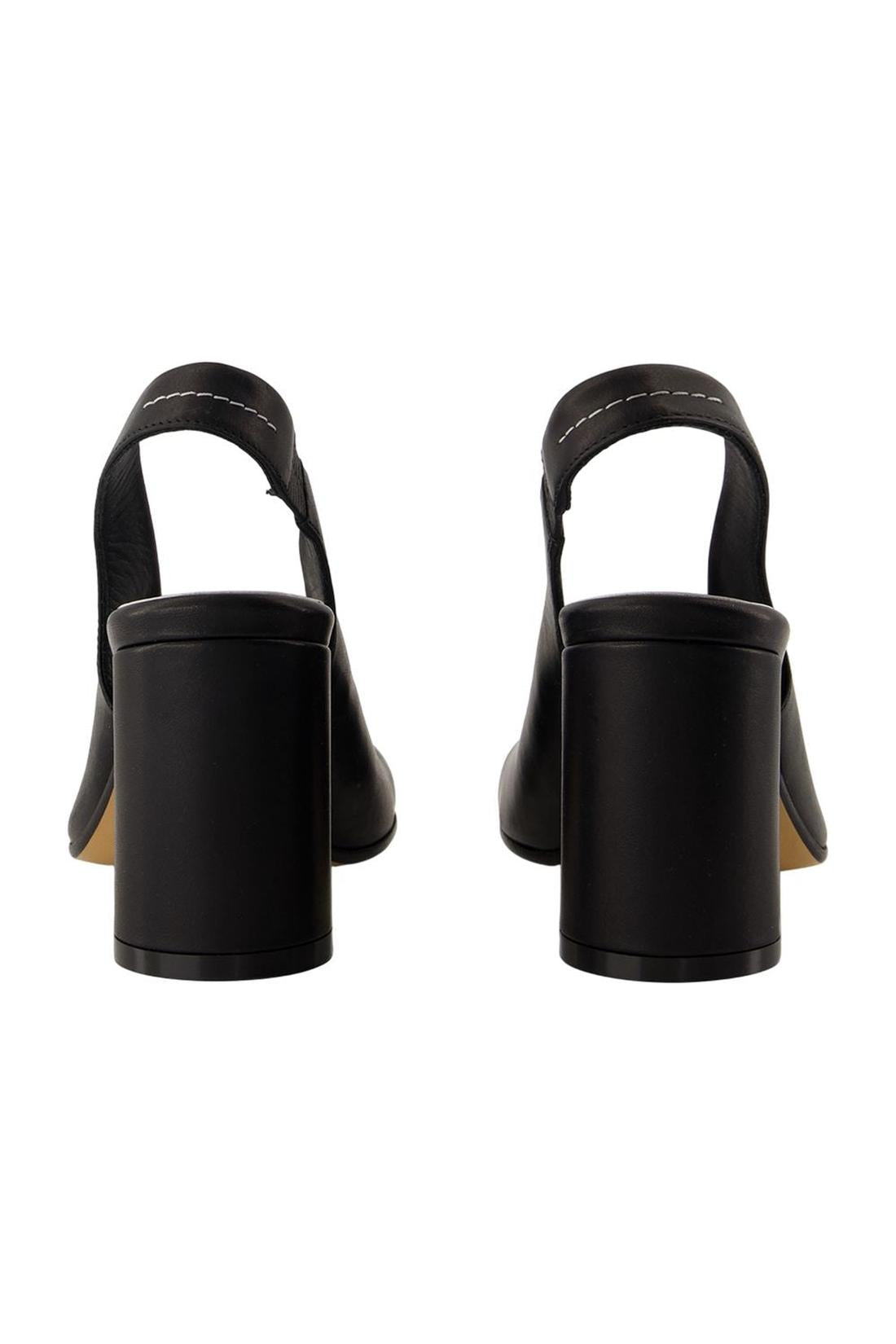 Pumps - MM6 Maison Margiela - Leder - Schwarz