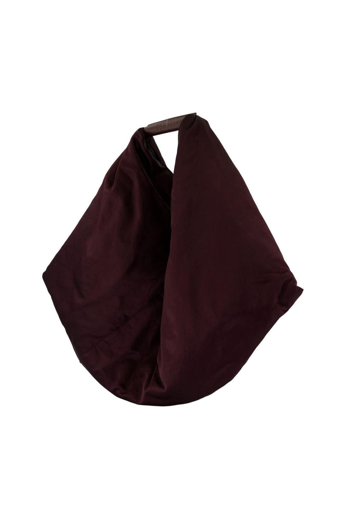 Schultertasche Japanese Draped - MM6 Maison Margiela - Baumwolle - Braun