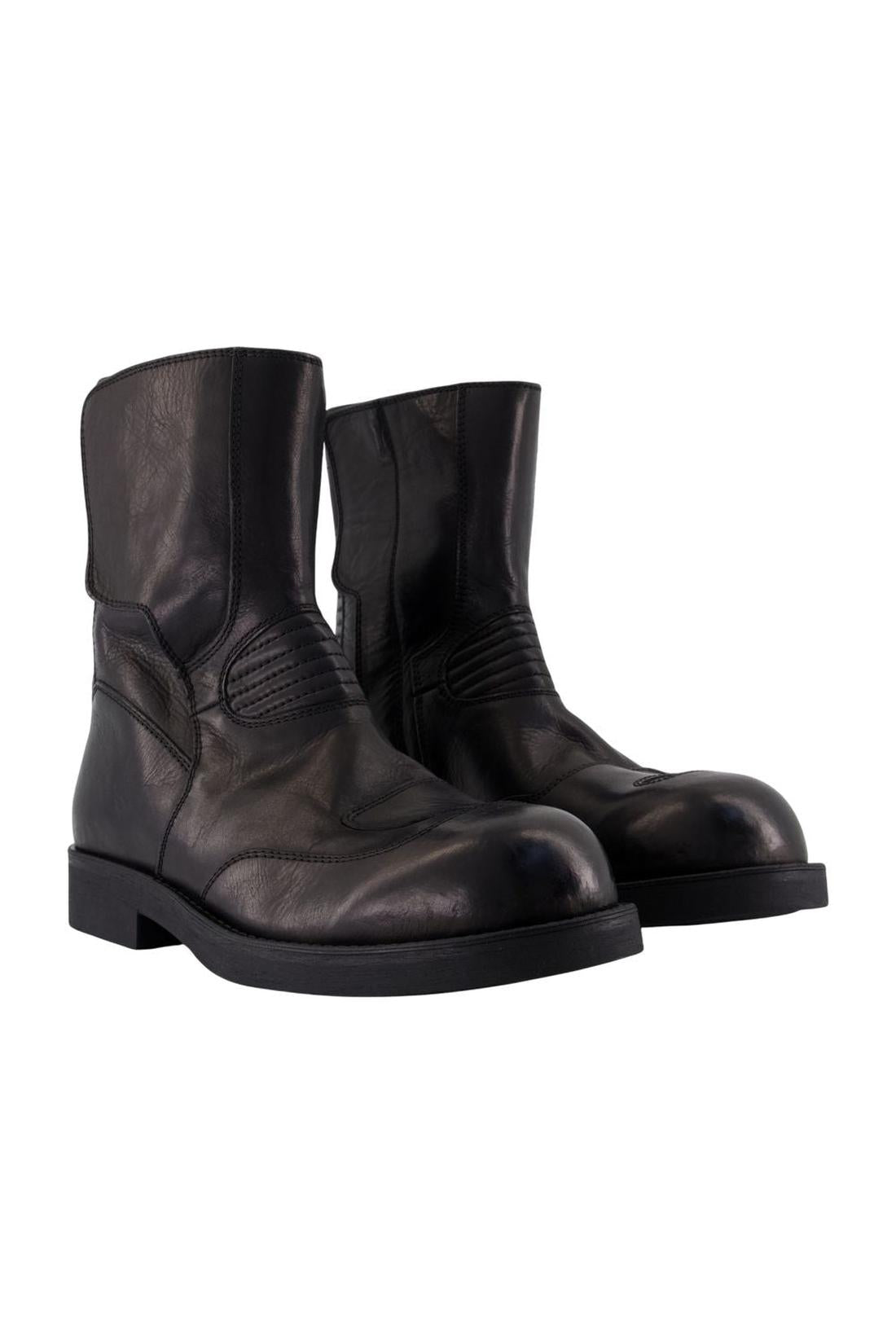 Stiefeletten - MM6 Maison Margiela - Leder - Schwarz