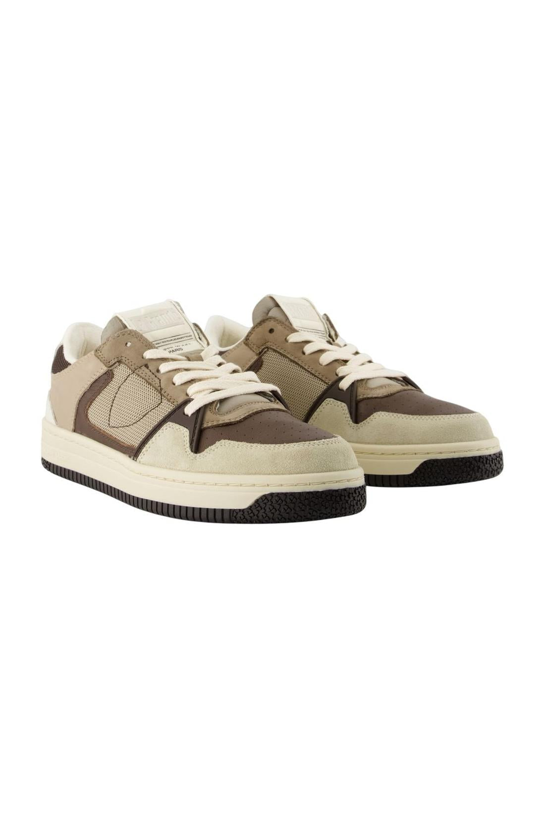 Sneakers La Grande Low - Philippe Model - Leder - Braun