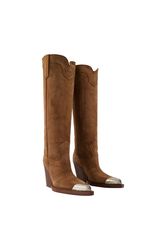El Dorado Stiefel - Paris Texas - Leder - Braun