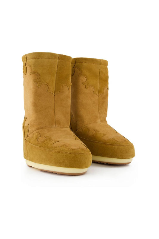 Icon Stiefel - Moon Boot - Leder - Braun