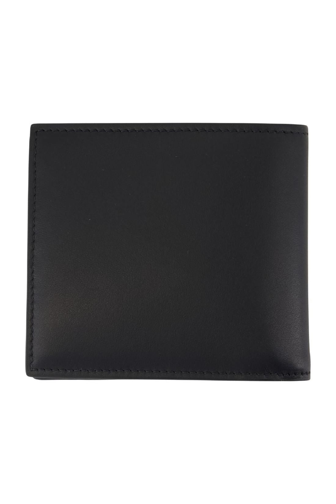 Kartenhalter Bi Fold Cc - Alexander McQueen - Leder - Schwarz