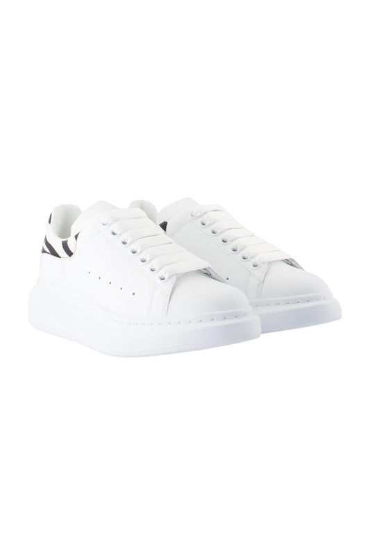 Oversized Sneakers - Alexander Mcqueen - White - Leather