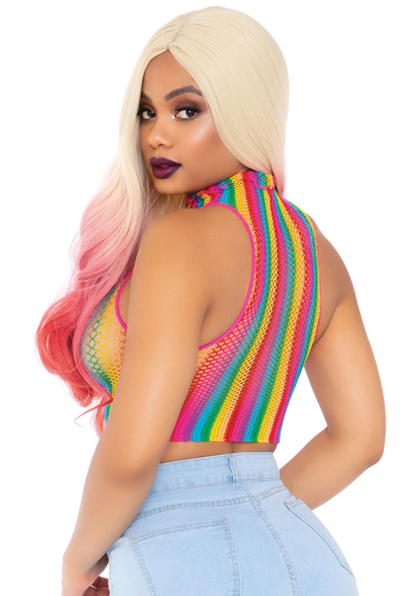 Rainbow Crop Top