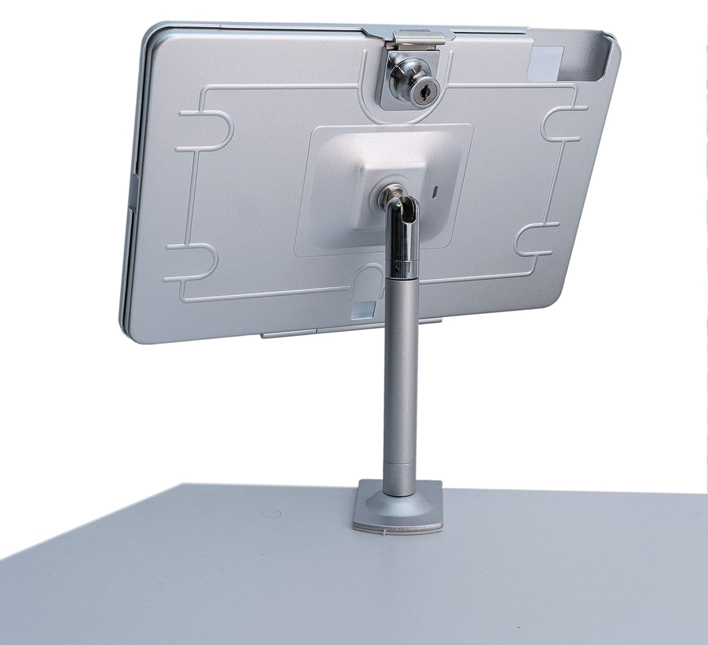 SYSTEM-S stöngfesting með lásfestingu úr málmi í gráu fyrir iPad Pro 10.5"