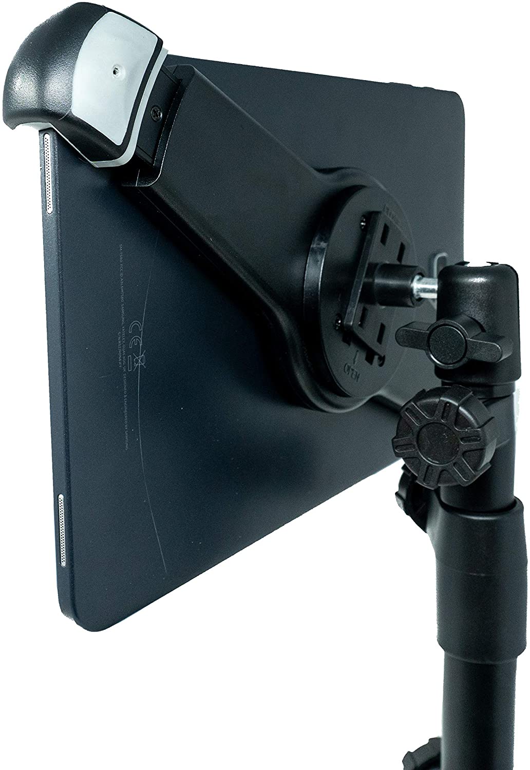 System-S Universaler Boden Ständer Stand Halter für iPad Pro 12.9 Zoll und Tablet PC 10-14.5 Zoll