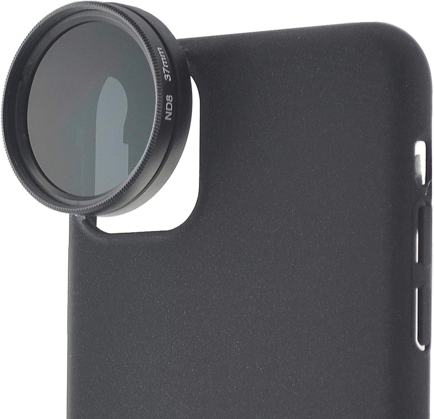SYSTEM-S 5 linsusett með hlutlausri þéttleikasíu og gráum sía og ND sía 37 mm fyrir iPhone 11 Pro